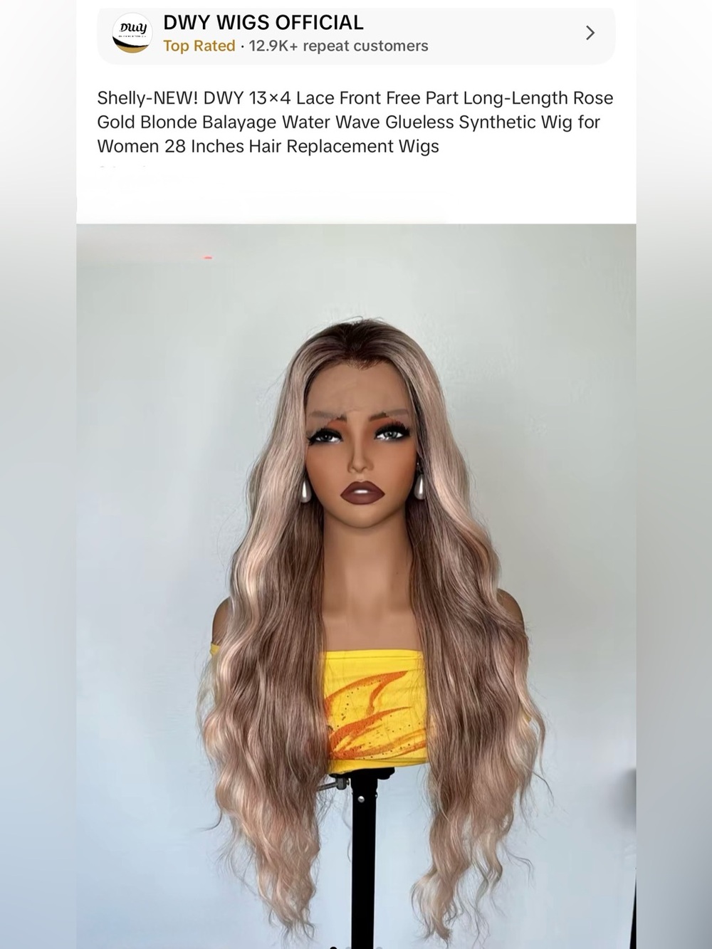 DWY Shelly - 28 Inch pink blonde